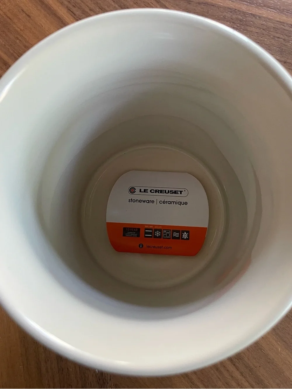 NWT SAGE Le Creuset Green Utensil Crock 1L